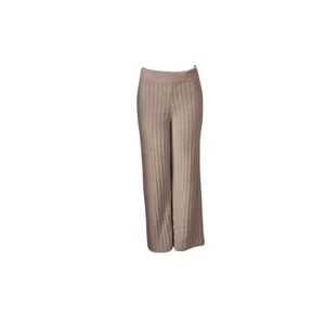 UGG Terri Women's Tan Ribbed Knit Skirt Pants Size M